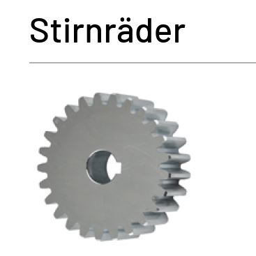 Marantec Schiebetor Stirnräder Modul 4 und Modul 6